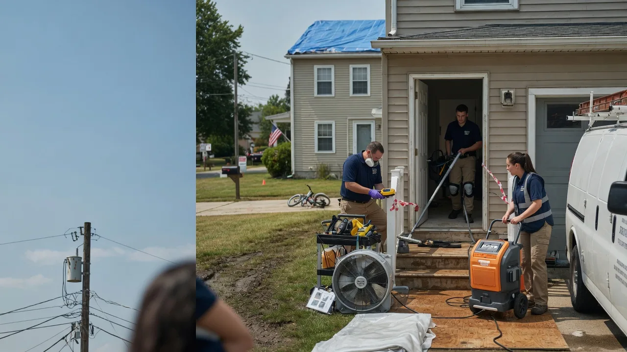 Water Damage Repair in Hortonville, NY near me